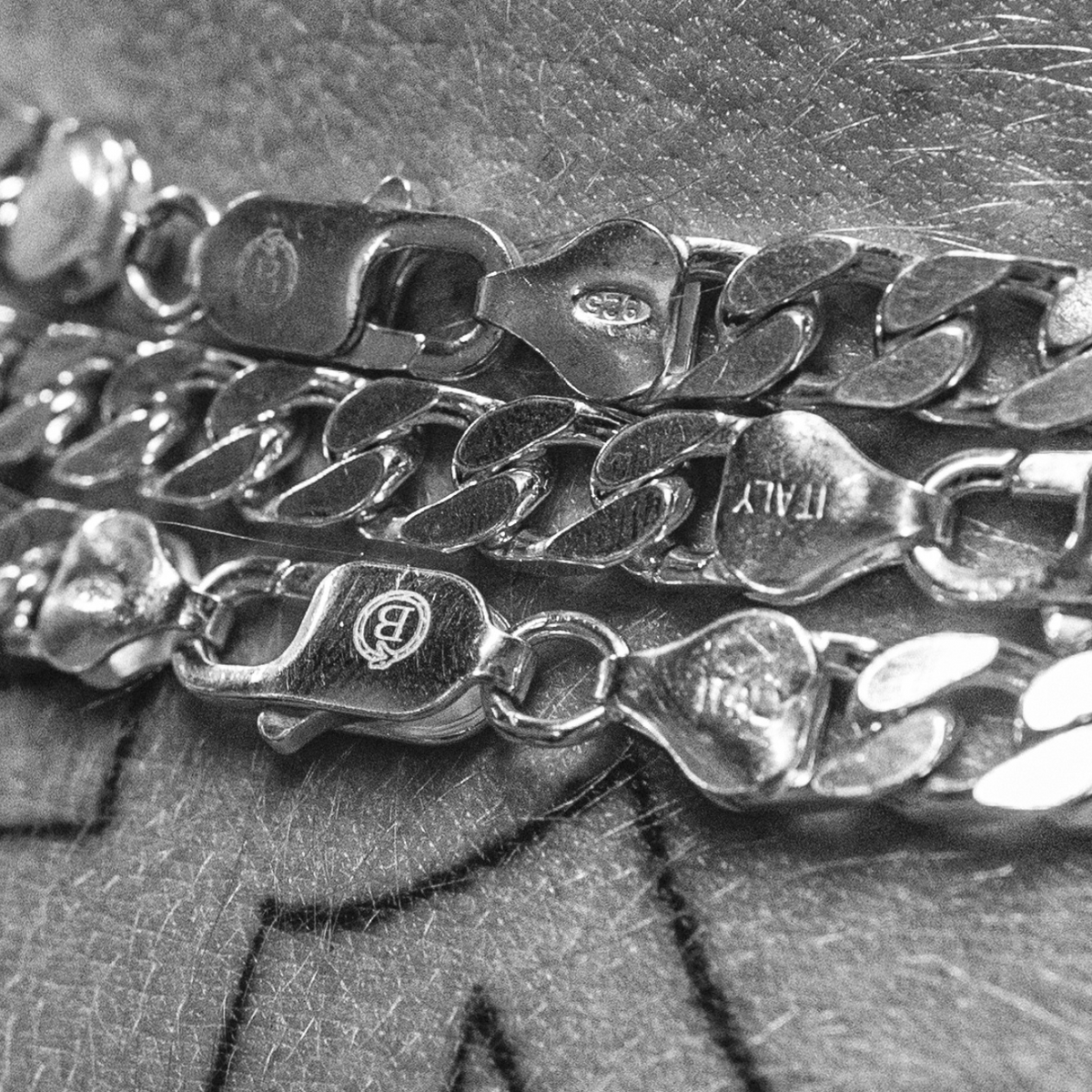 Cadenas de Plata para Hombre